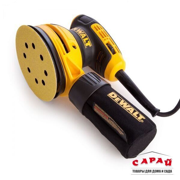 Шлифмашина эксцентриковая DeWalt DWE6423 280Вт 125 мм