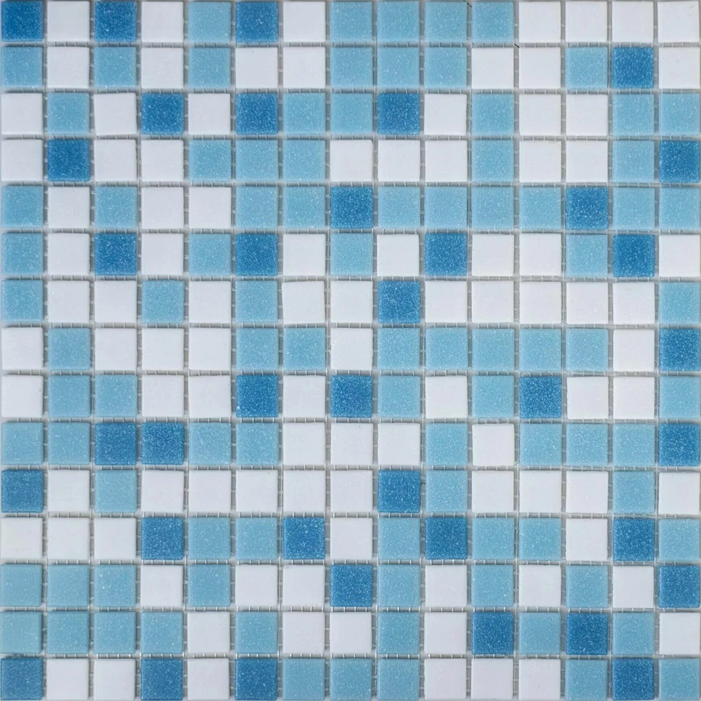 МОЗАИКА Elada MCD 002 (327*327) бело-голубой 1,07 кв.м.