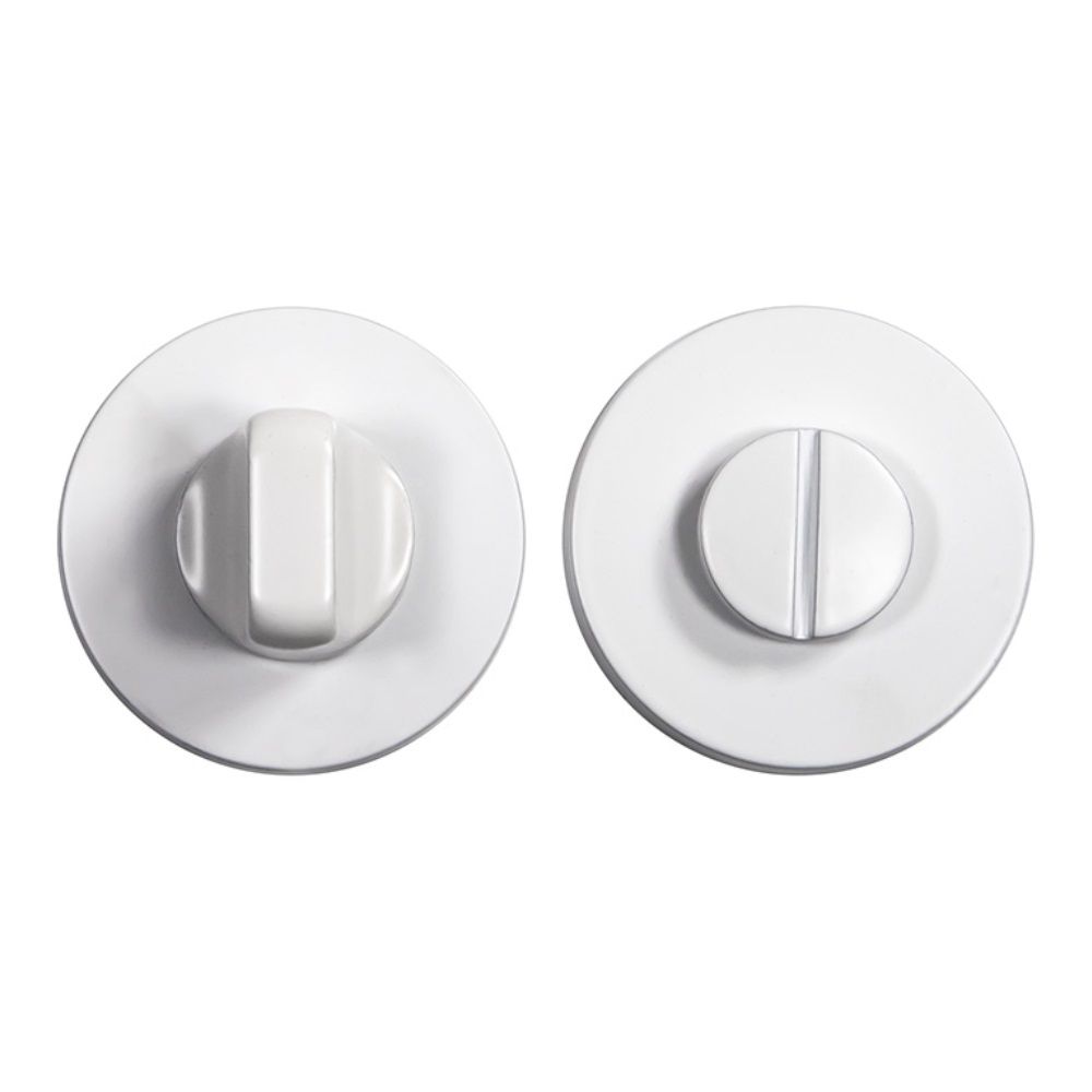 Завертка сантехническая FortePiano белая круглая