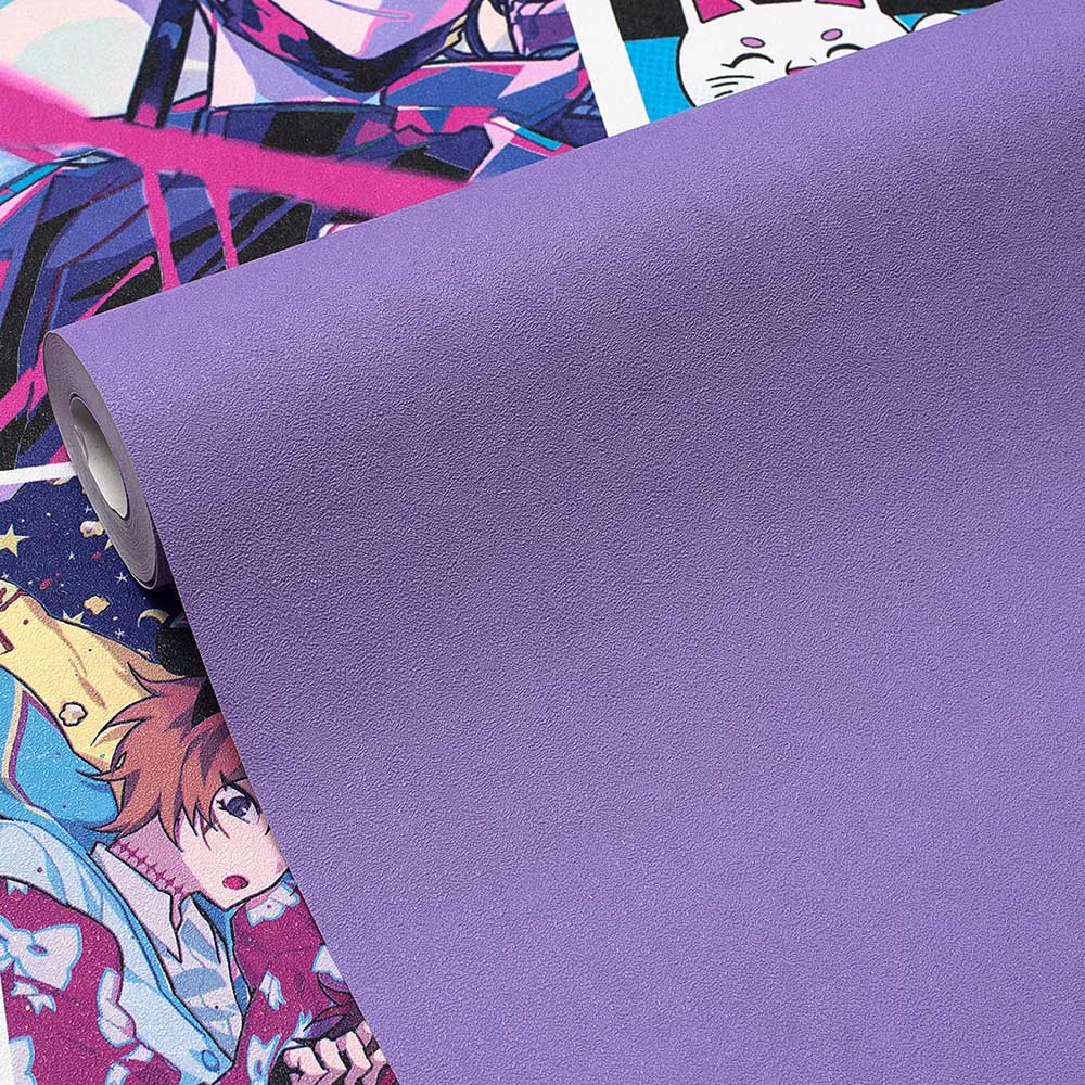 Обои 88291-10 Ateliero 1,06х10 м Anime фон фиолетовый