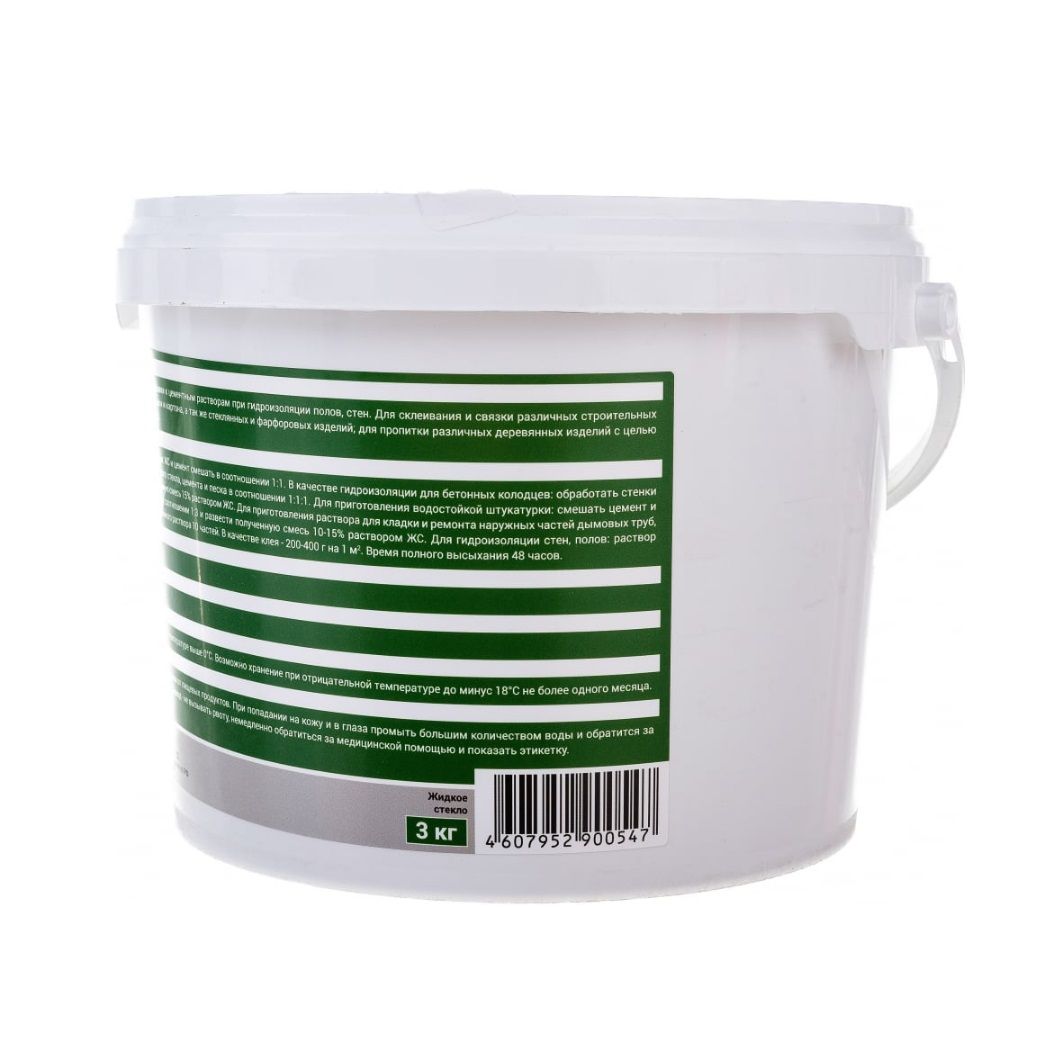 Клей жидкое стекло Bitumast 3кг