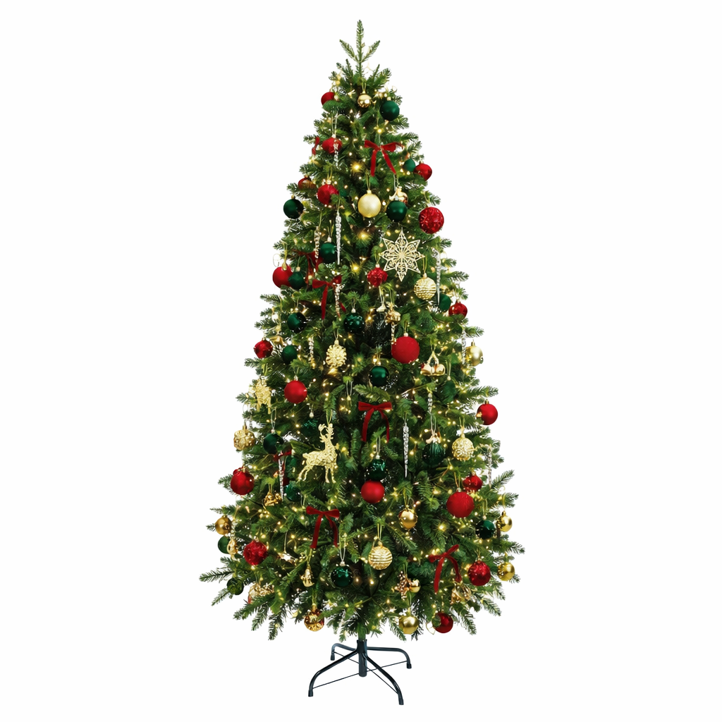 Елка искусственная Лесная красавица 120 см ПВХ, резина 243 ветки