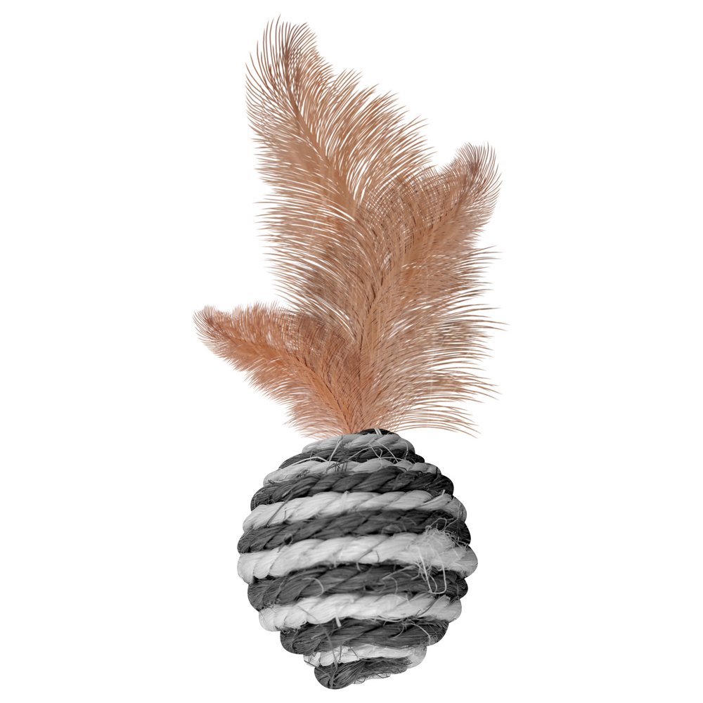 Игрушка для животных Перышки 4 см VL40-101