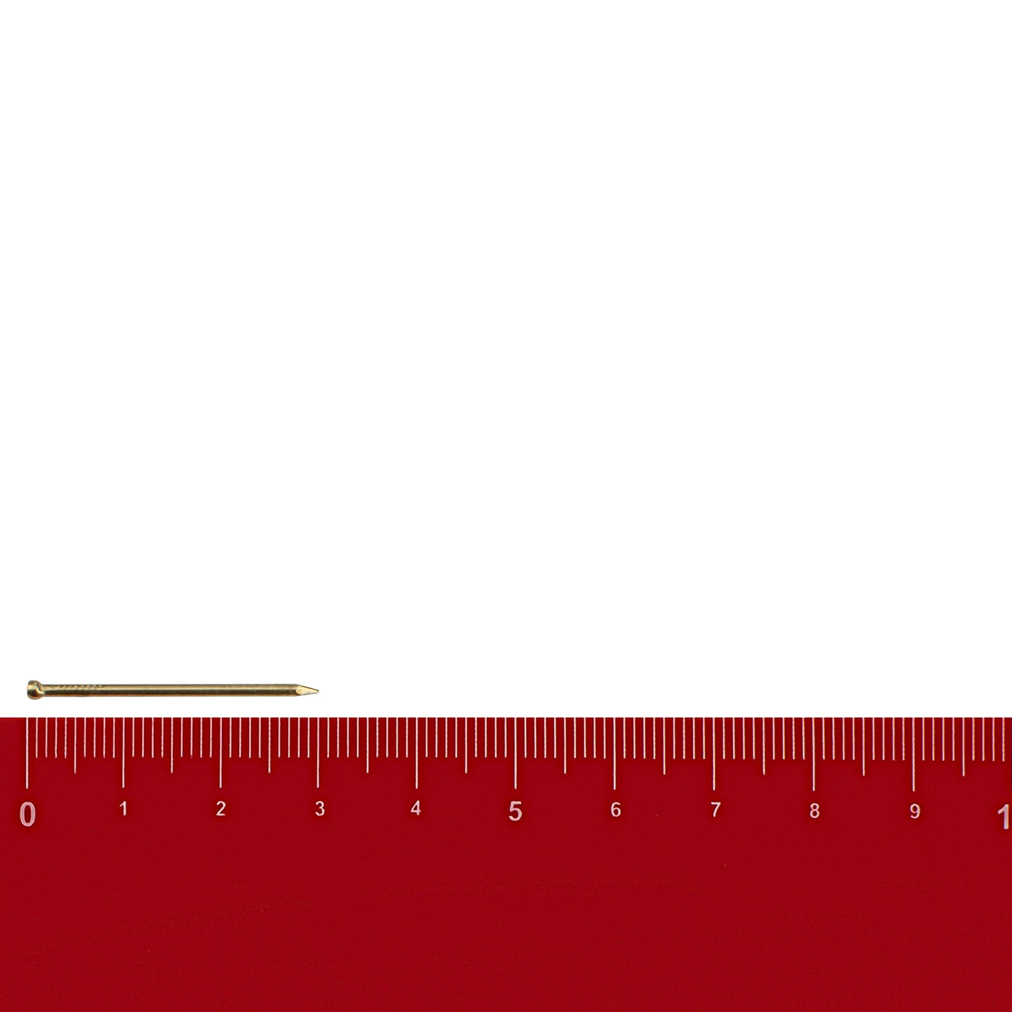 Гвозди финишные 1,4х30 мм латунированные 60 г