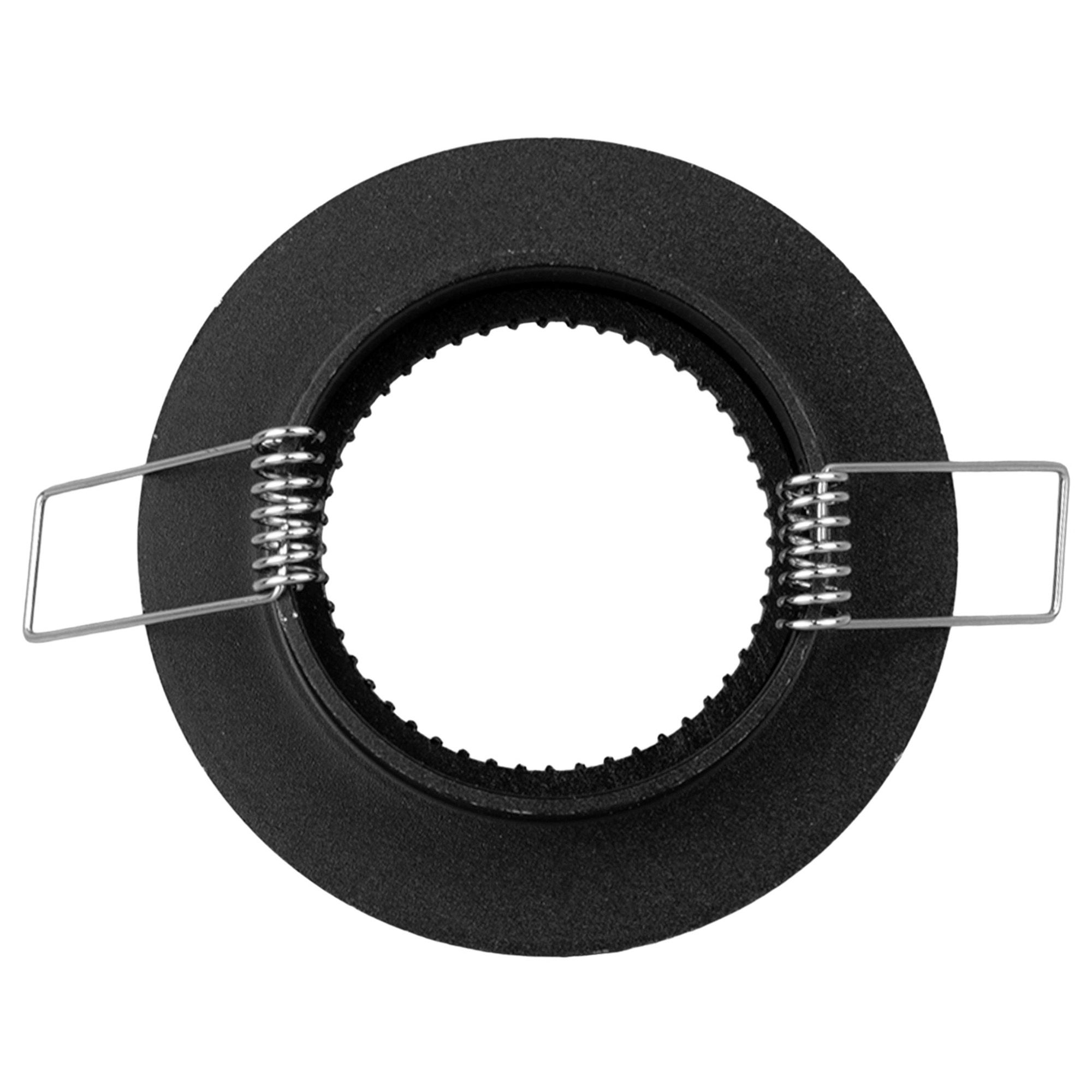 Светильник ВСТРGU5.3 2003 точечный чёрный/серебро ES