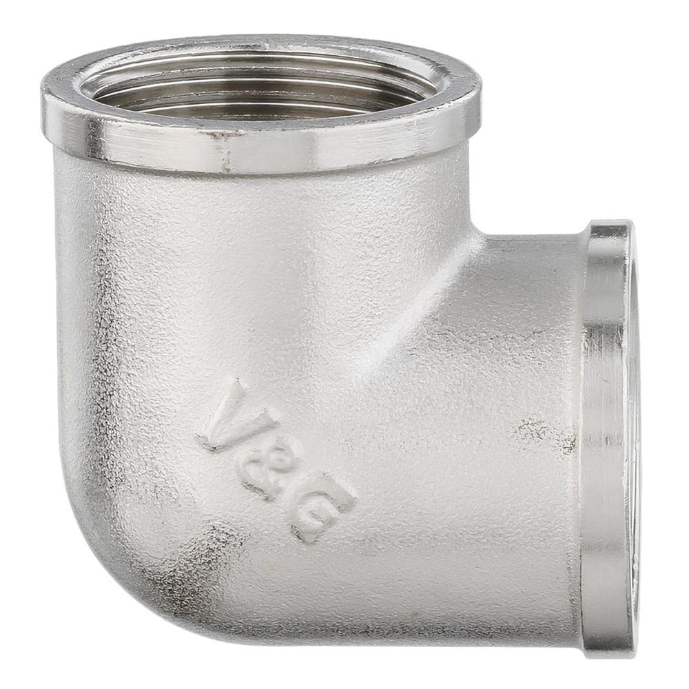 Угольник латунь никель 3/4" ВР/ВР 9001