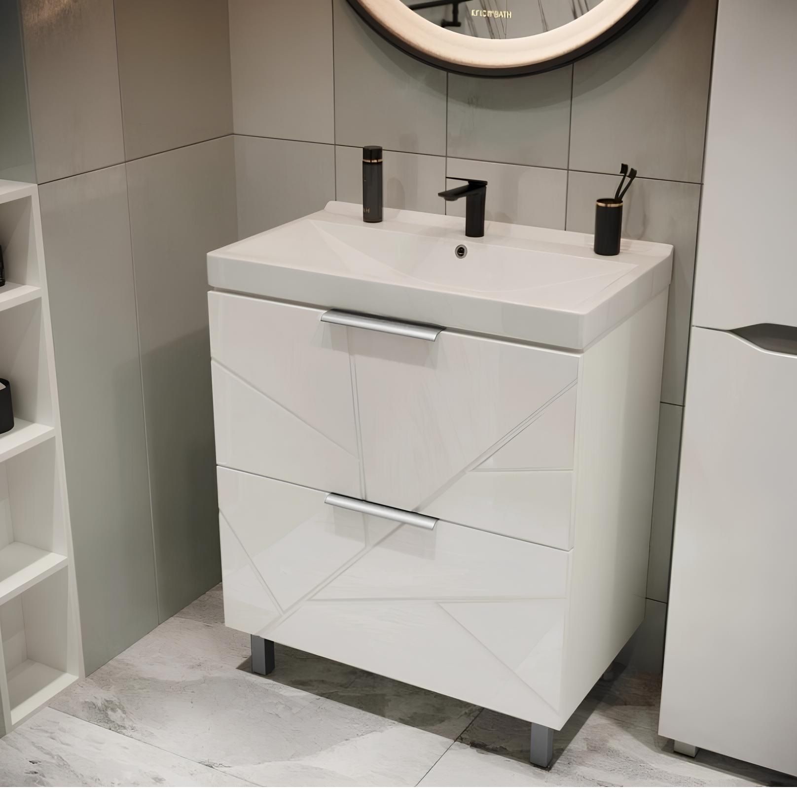 Тумба Гранд 70 под раковину Марго 70 Mixline