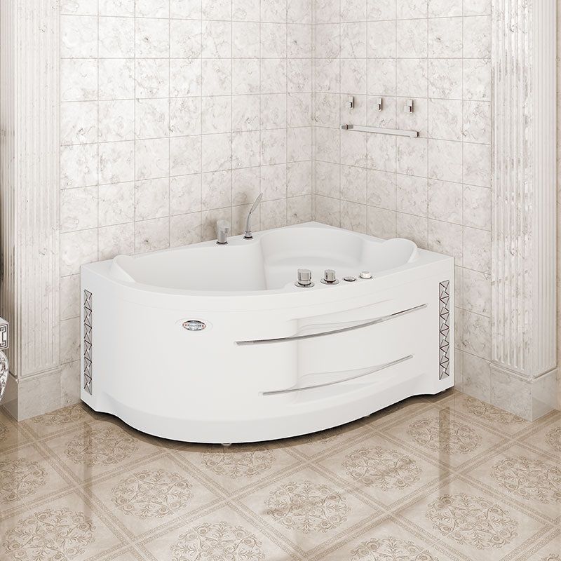 Ванна акриловая Radomir Ирма 1 левая 169х110х66 см