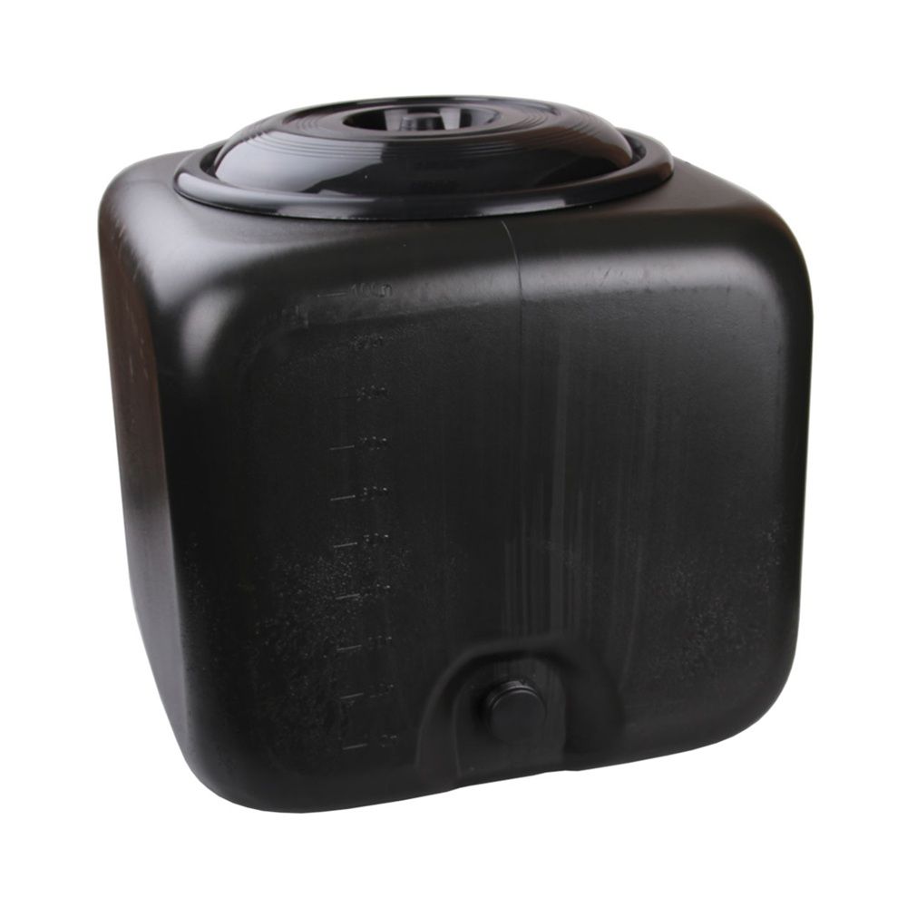 Бак для душа 100 л 500 х 500 х 550 мм черный