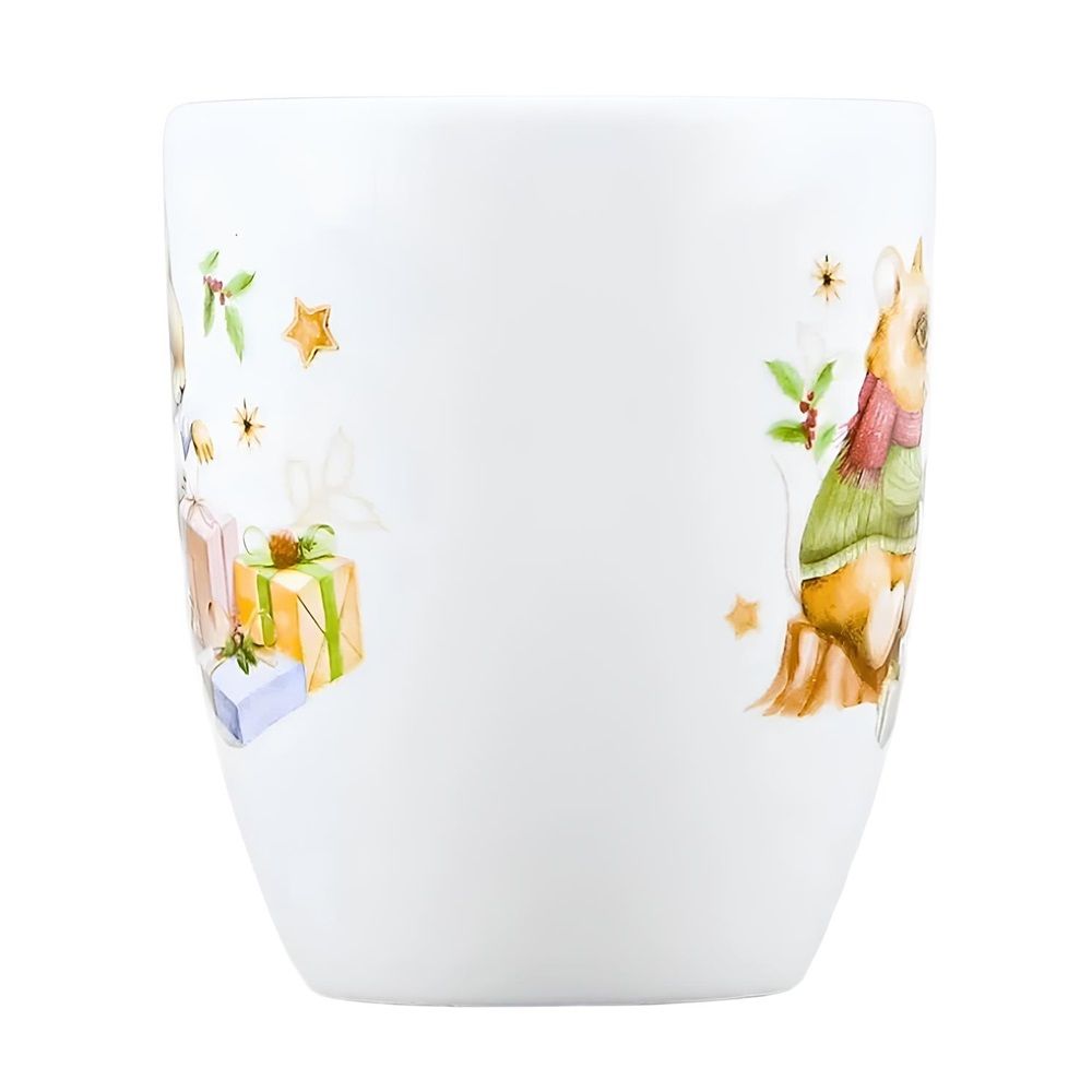Кружка фарфоровая Рождественский вечер 300 мл