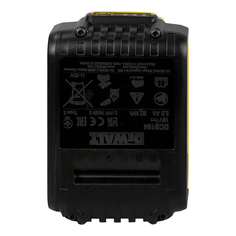 Аккумулятор DeWalt DCB184 18В Li-Ion 5Ач