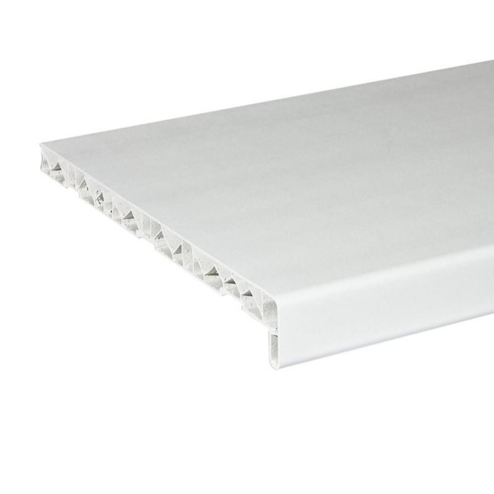 Доска подоконная ПВХ 450х1500 мм белая