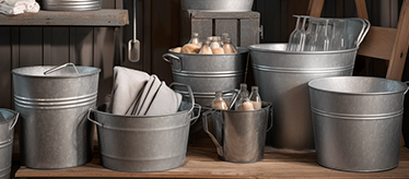 Вёдра и тазы