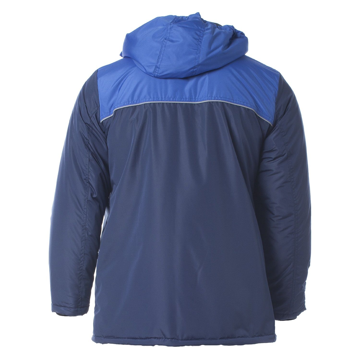 Куртка зимняя Снежана синяя с васильковым р.96-100/158-164