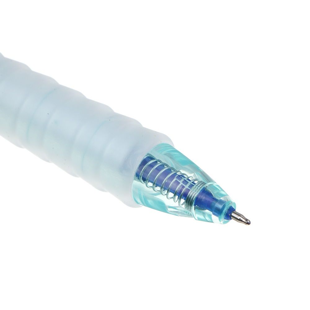 Ручка гелевая автомат синяя Машины Пиши-стирай линия письма 0,5 мм 591-203