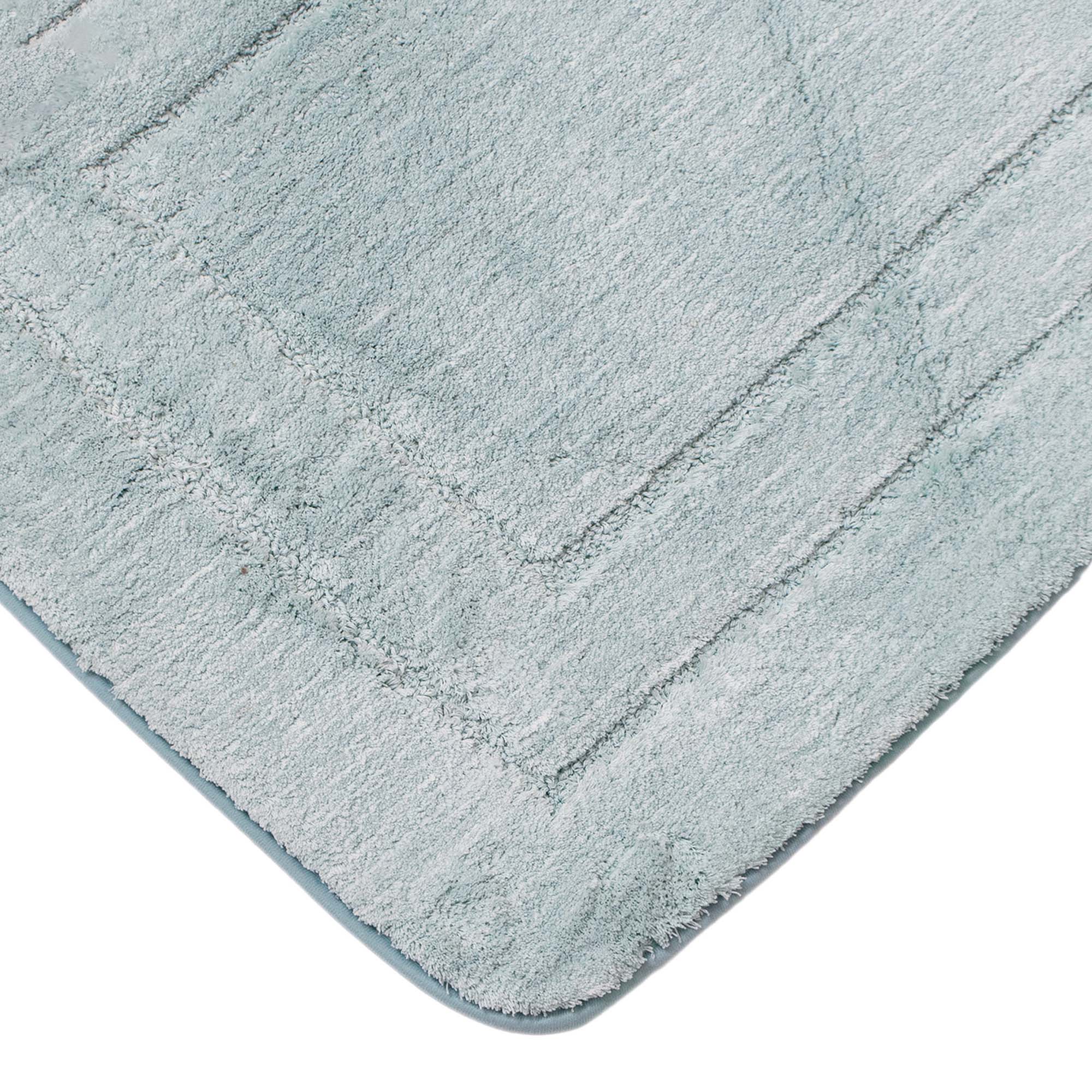 Коврик для ванной комнаты 60х100 см Zalel Exclusion Light Blue