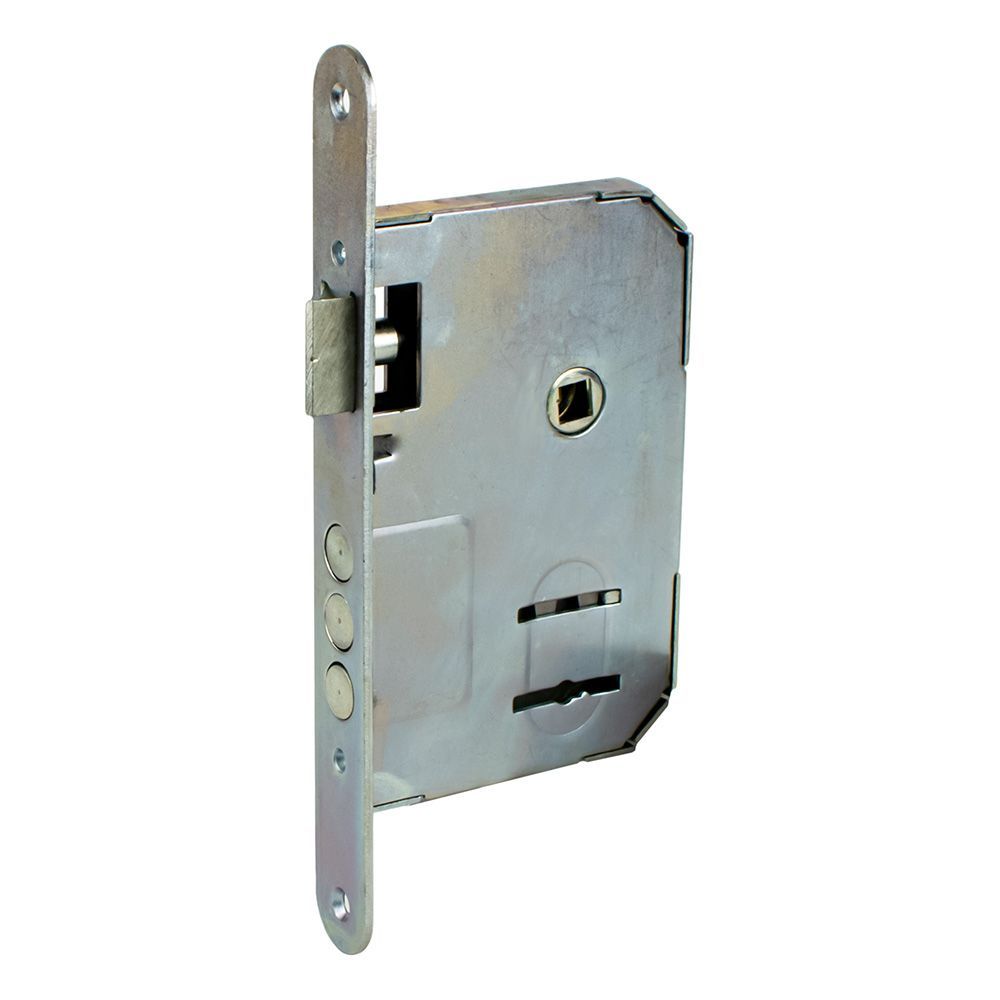 Замок врезной ОМЕГА ЗВ 9.1-01 серебро