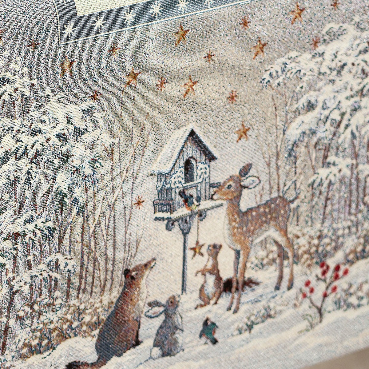 Салфетка сервировочная Лесные друзья у кормушки 44х180 см 2413964