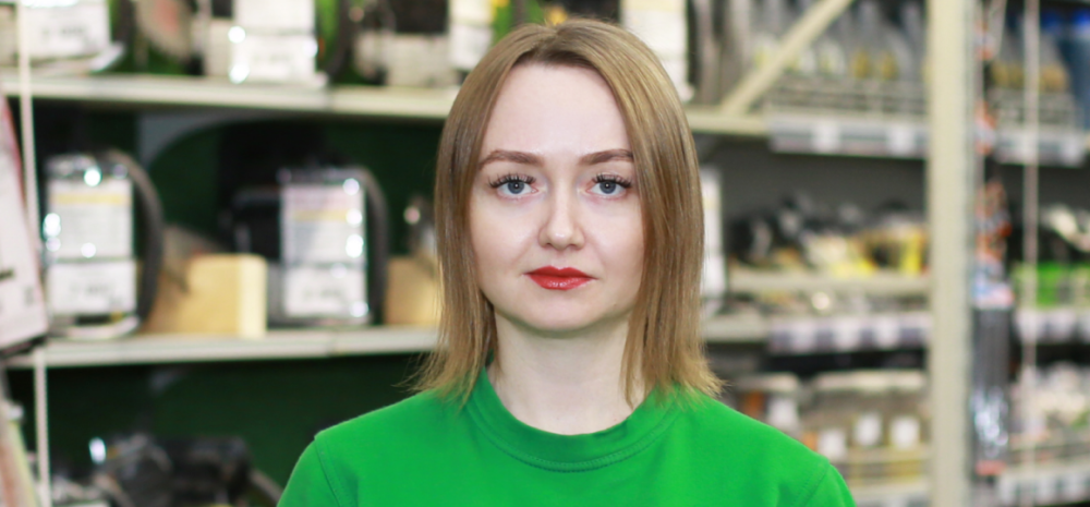 Эксперт «Сарая» Майорова Дарья в отделе «Техносад»