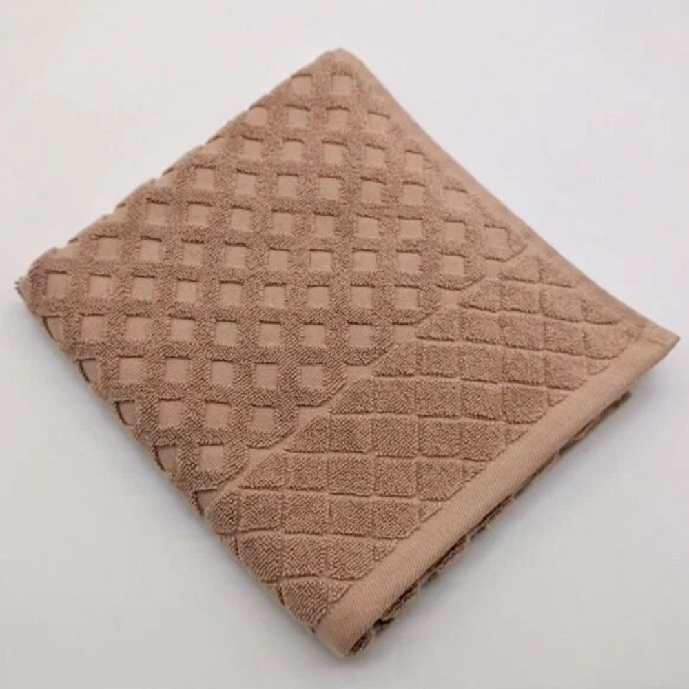 Полотенце махровое Sea 70х130 см бежевое