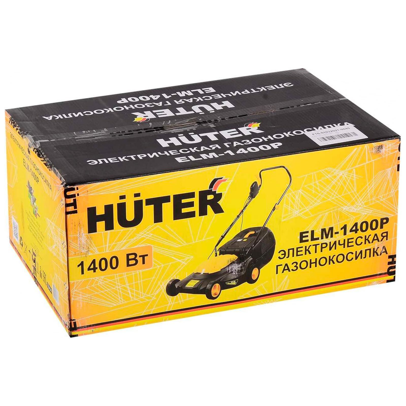 Газонокосилка электрическая Huter ELM-1400 1400Вт 38 см