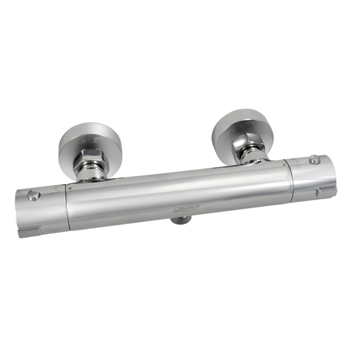 Смеситель для ванны термостатический Eleanti 0402.594 короткий излив