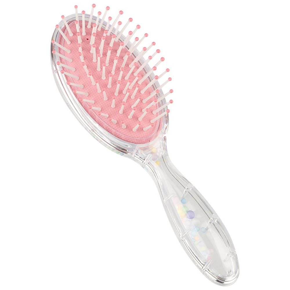 Расческа массажная детская Идеальная BR-08 23х11,5х4,8 см с пластиковыми зубчиками