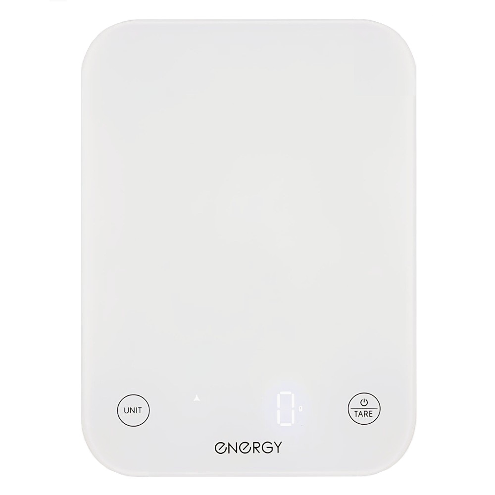 Весы кухонные электронные Energy EN-434 белые до 10 кг