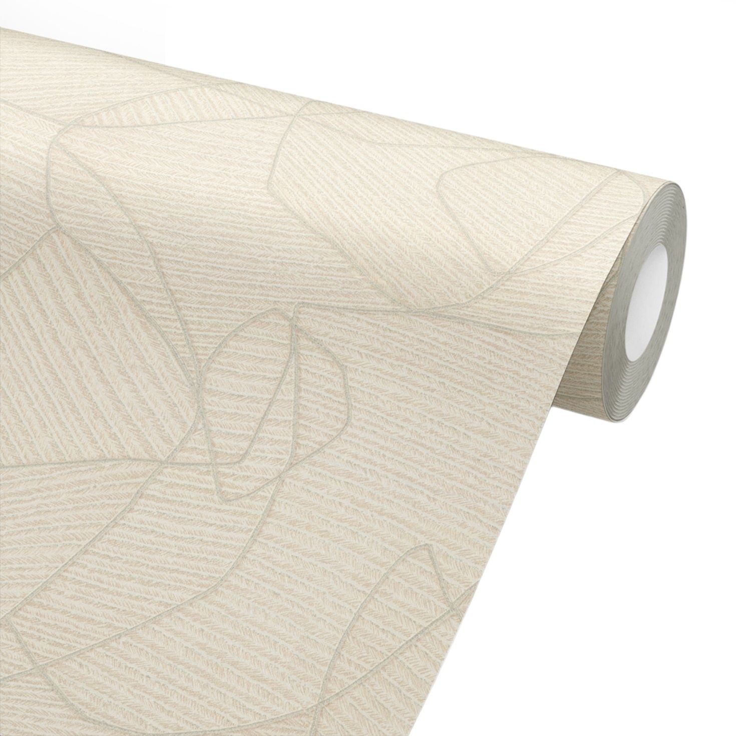 Обои 7241-01 Euro Decor 1,06х10 м Contour бежевый