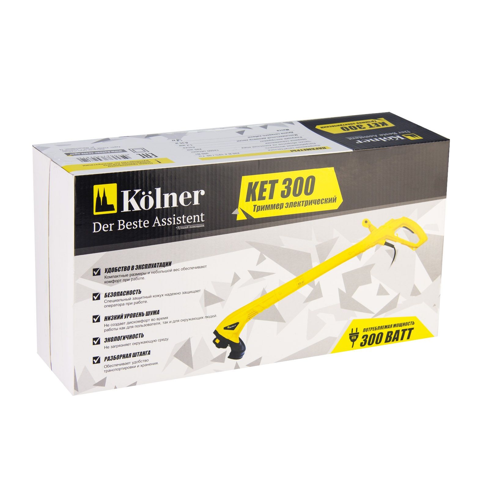 Триммер электрический Kolner KET-300 300 Вт