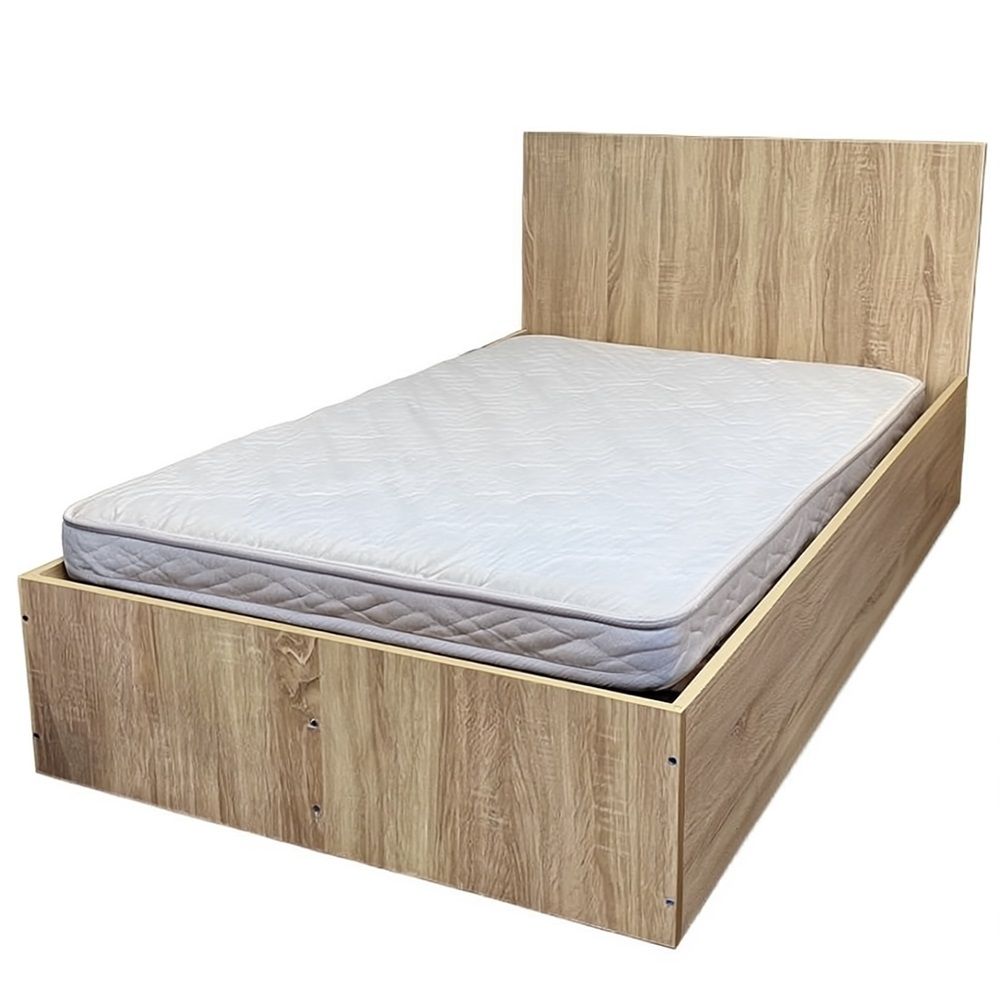 Кровать №2 900х2000 мм Дуб Сонома светлый