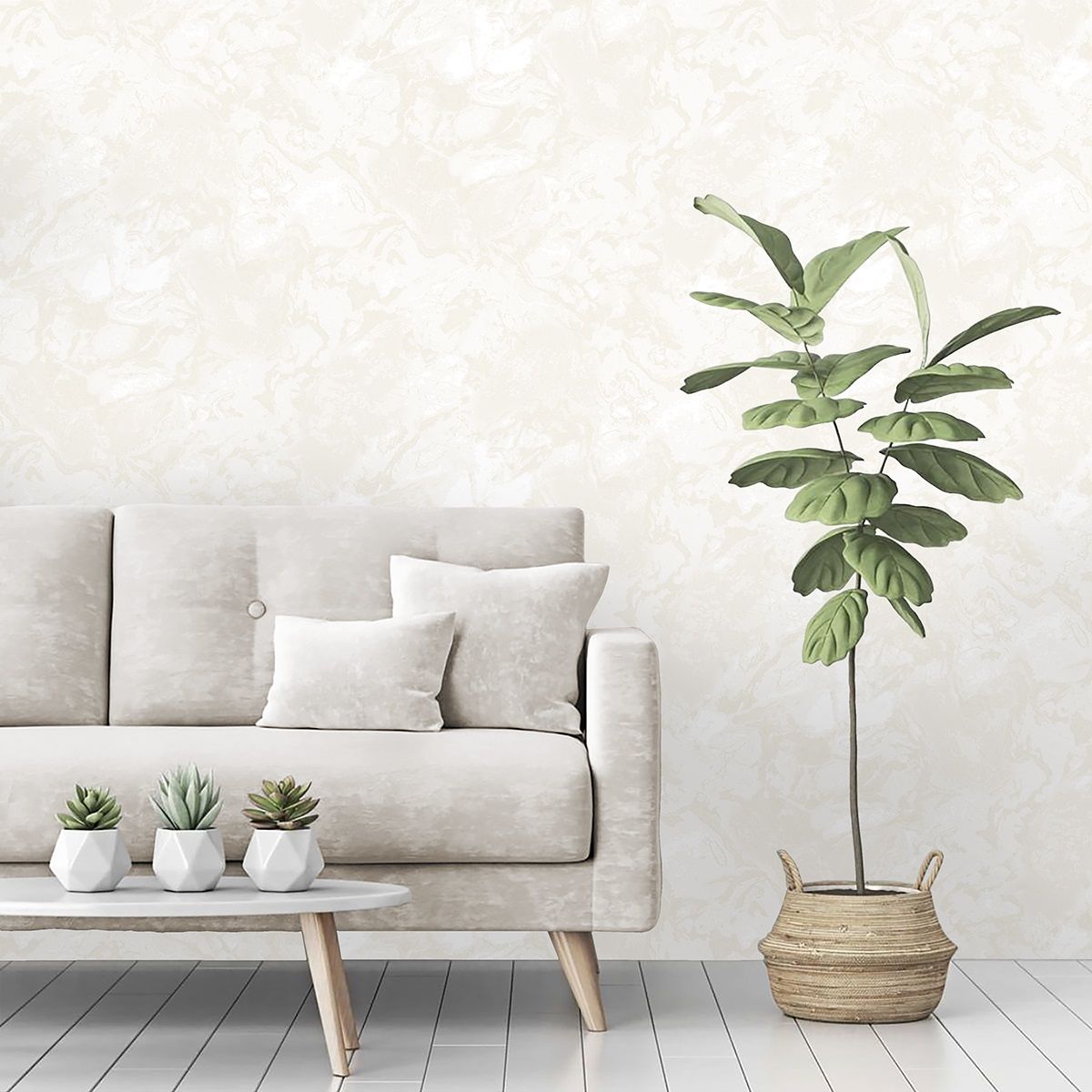 Обои Green Walls Аметист С40 4066 02 бежевые абстракция 1,06х10,05 м