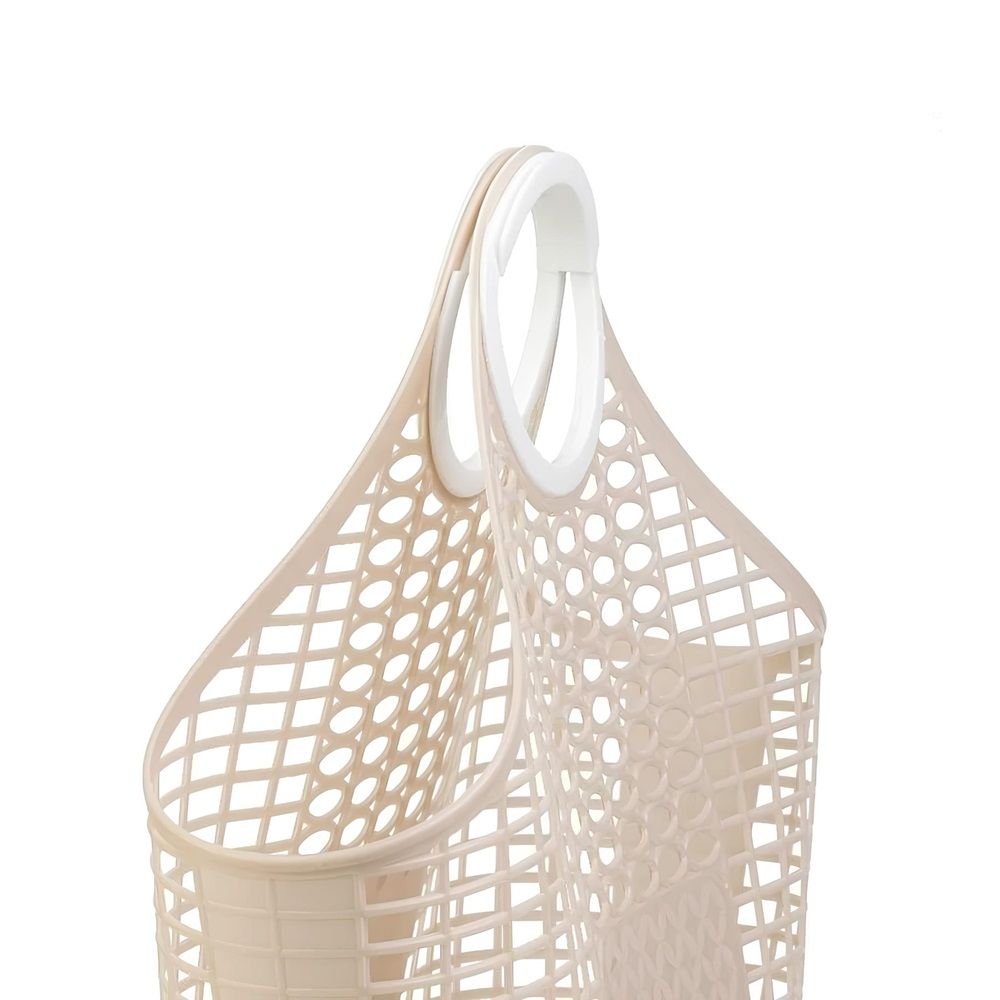 Корзины для хранения 42х46х13 см 14 л слоновая кость М6678