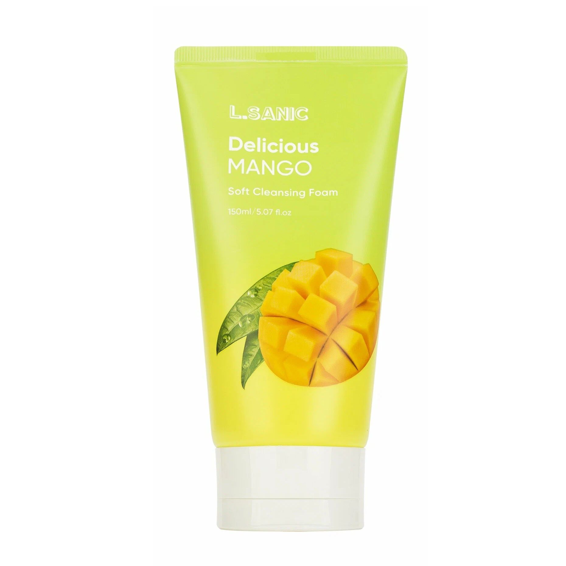 Пенка для умывания L.Sanic Очищающая с экстрактом манго 150 мл