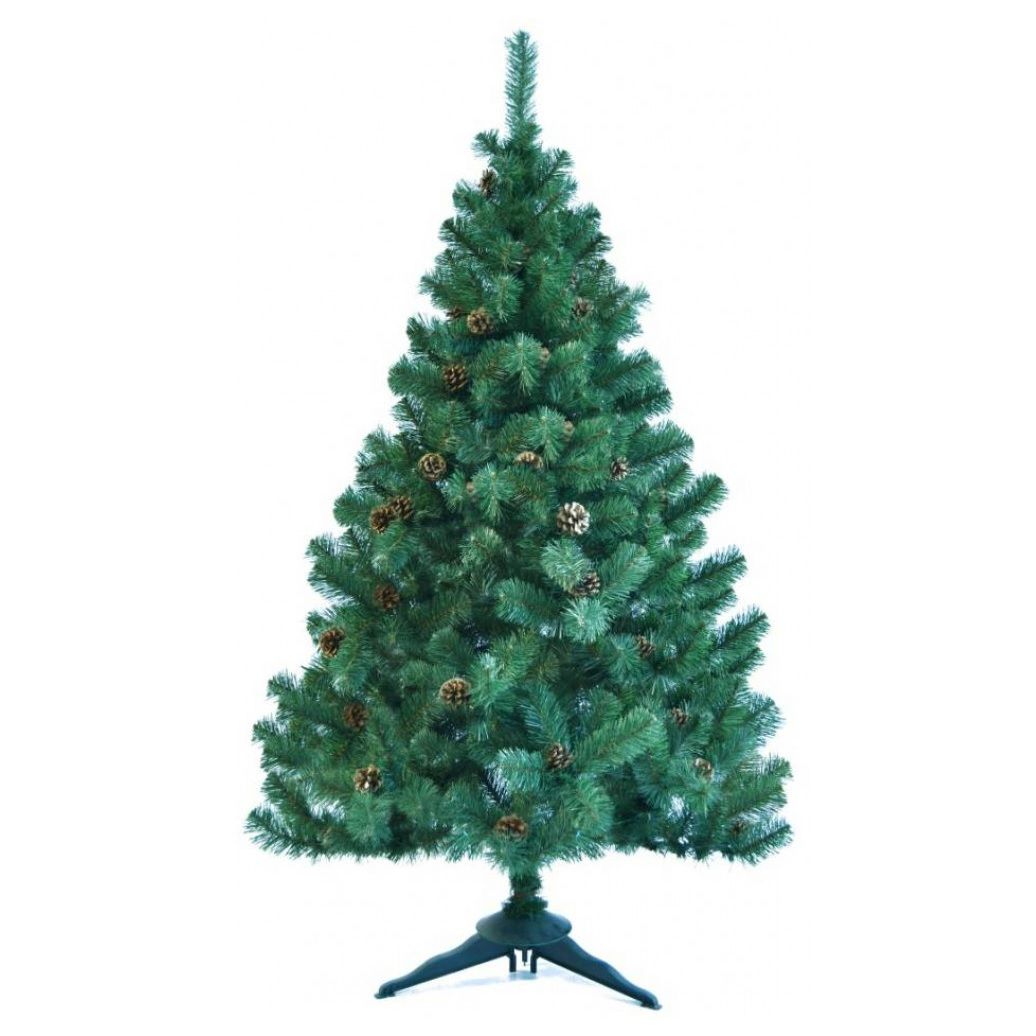 Елка искусственная Холидей 210 см шишки