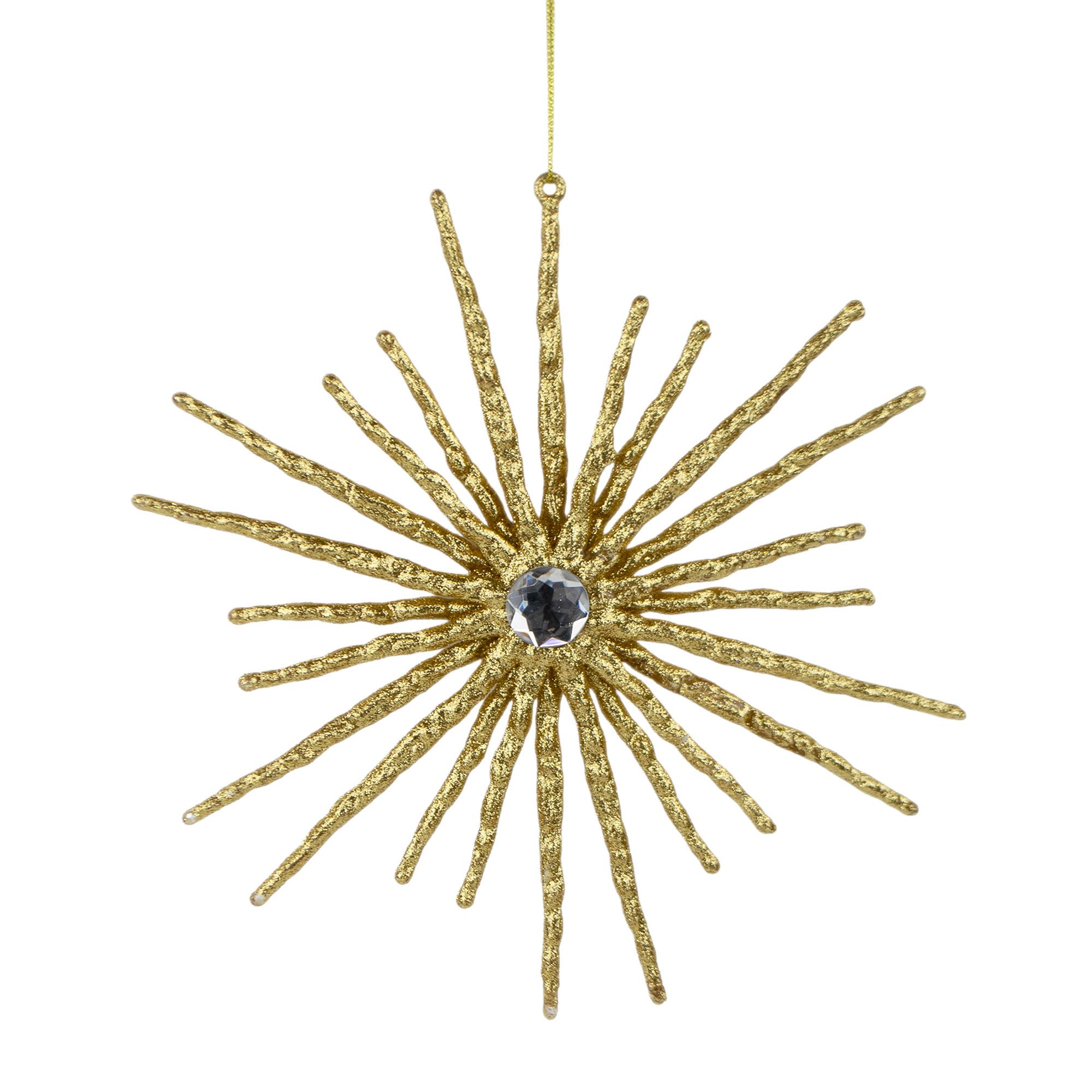 Украшение новогоднее Снежинка 21х21х1,5 см 807635