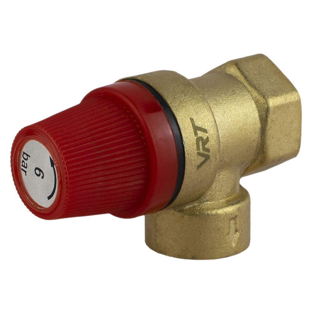 Клапан предохранительный 1/2" 6 бар VRT