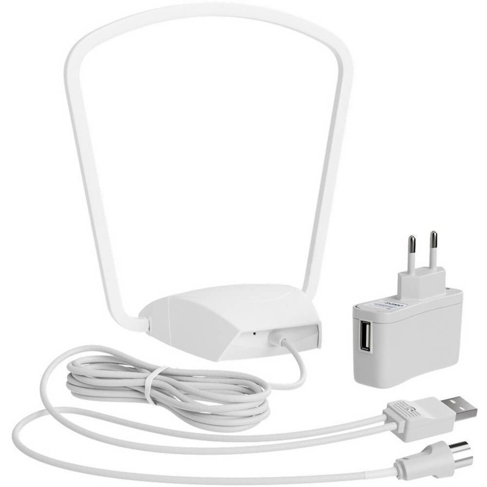 Антенна комнатная активная для цифр. ТВ Cadena BAS-5107-DX