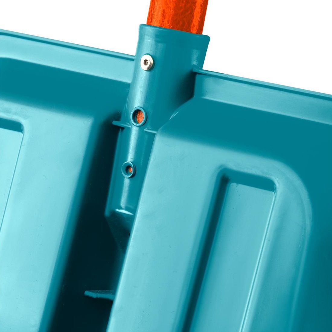 Лопата снеговая пластиковая стеклопластиковый черенок 400х430 мм Grinda PROLine Fiber-400