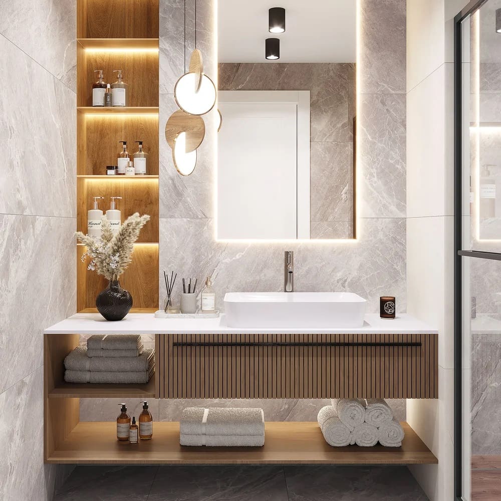 Керамогранит Laparet Crystal Grey 60х60 см серый сатинирован 1,44 м2