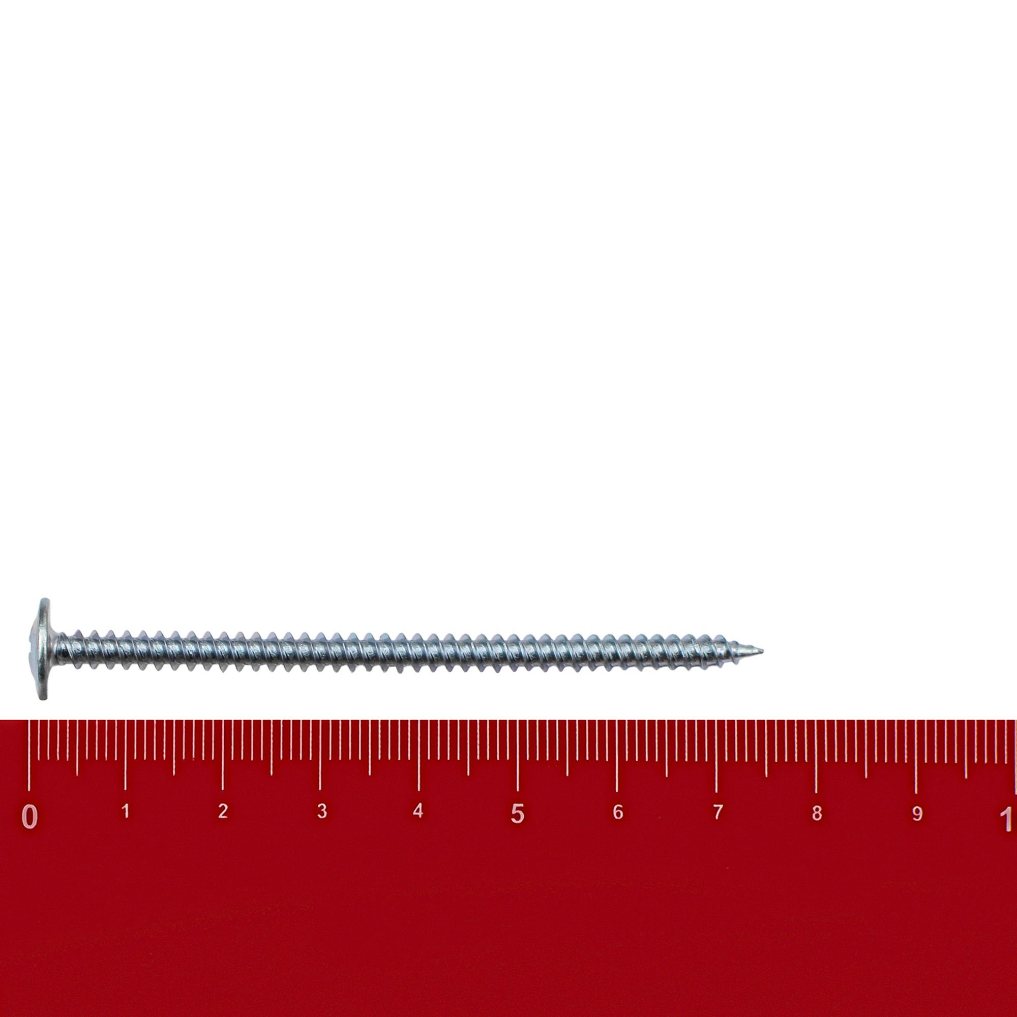 Саморез прессшайба 4,2х75 мм острый вес