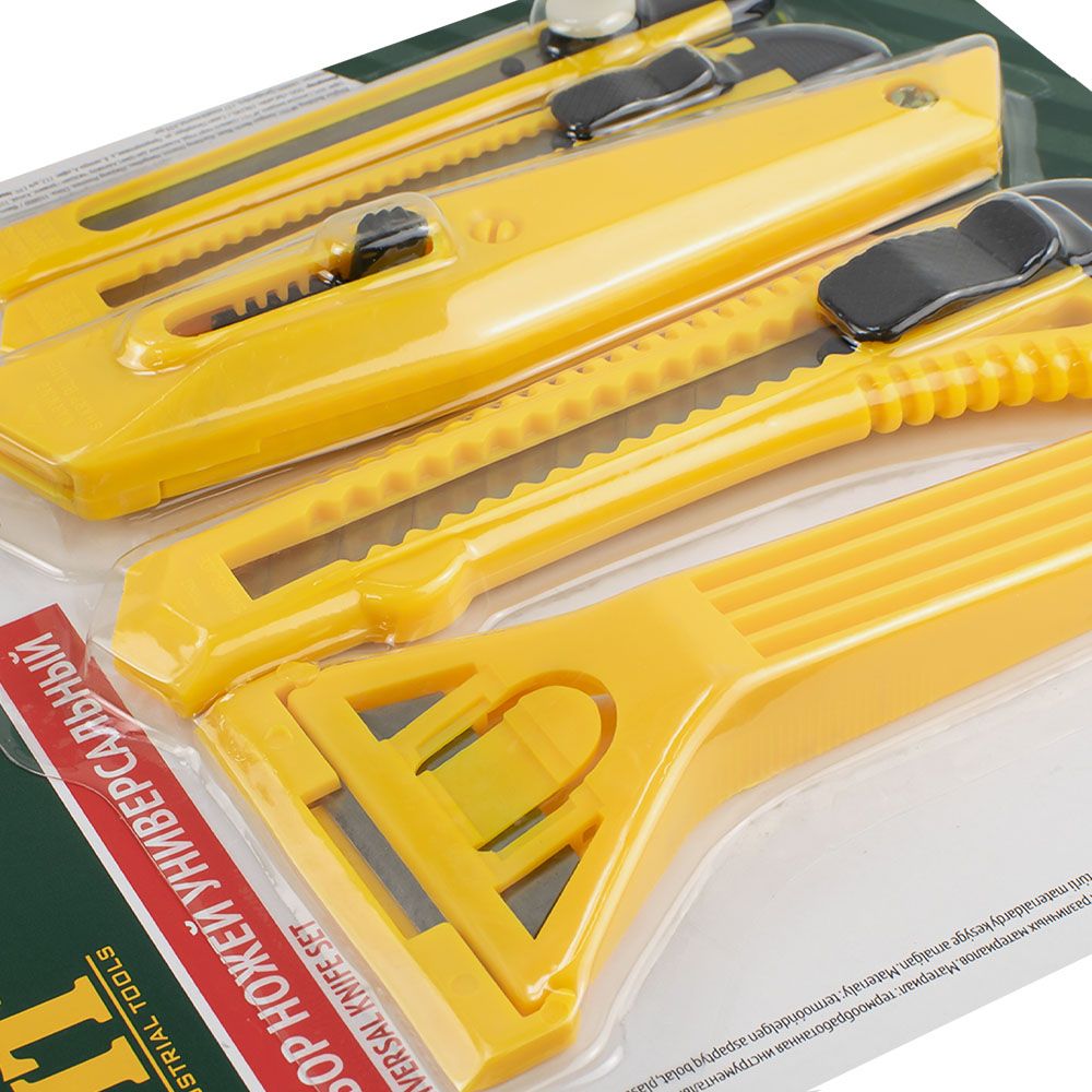 Набор ножей и скребков 5 шт Fit 10505