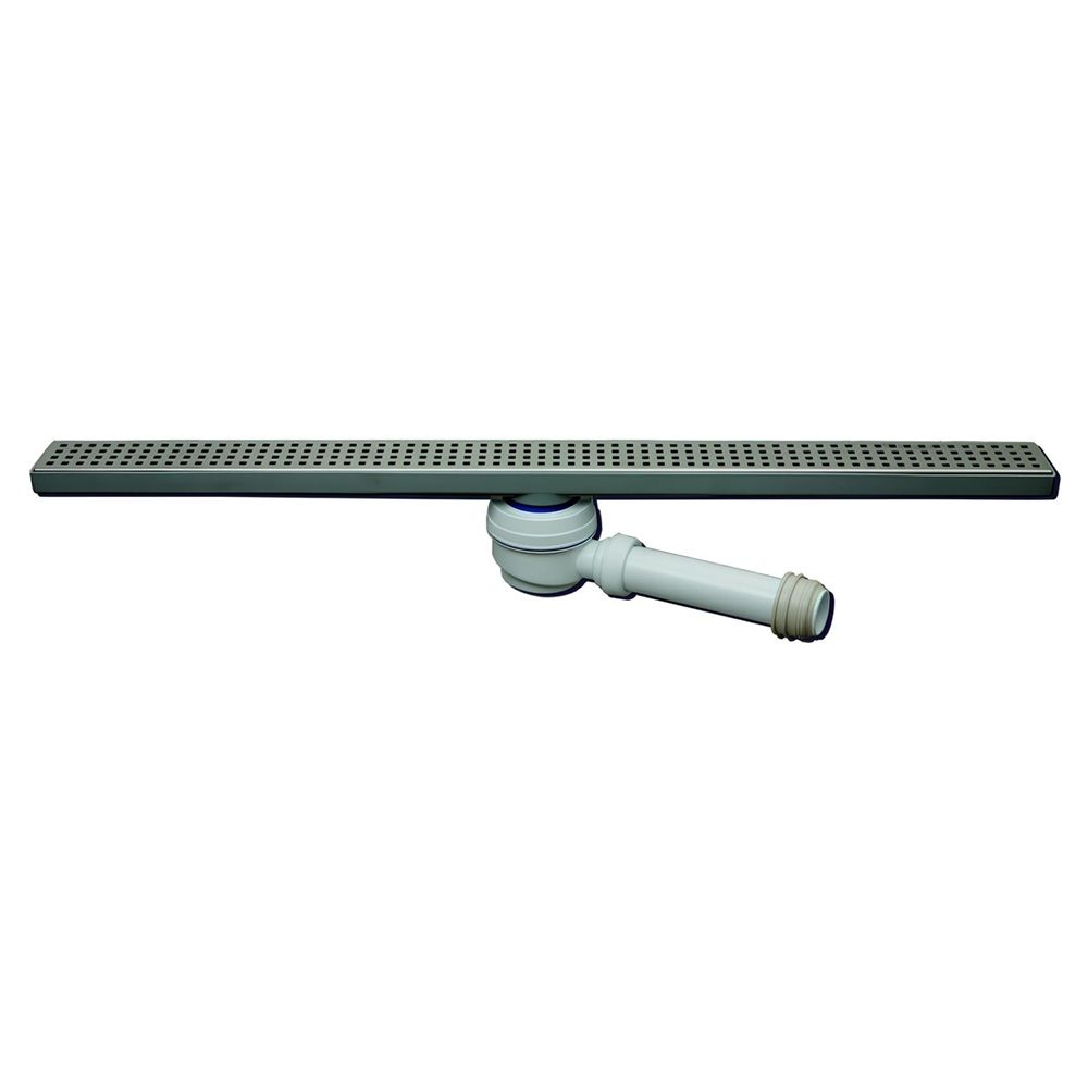 Трап линейный гориз спуск 50 мм 800 мм с сифоном для душевого поддона