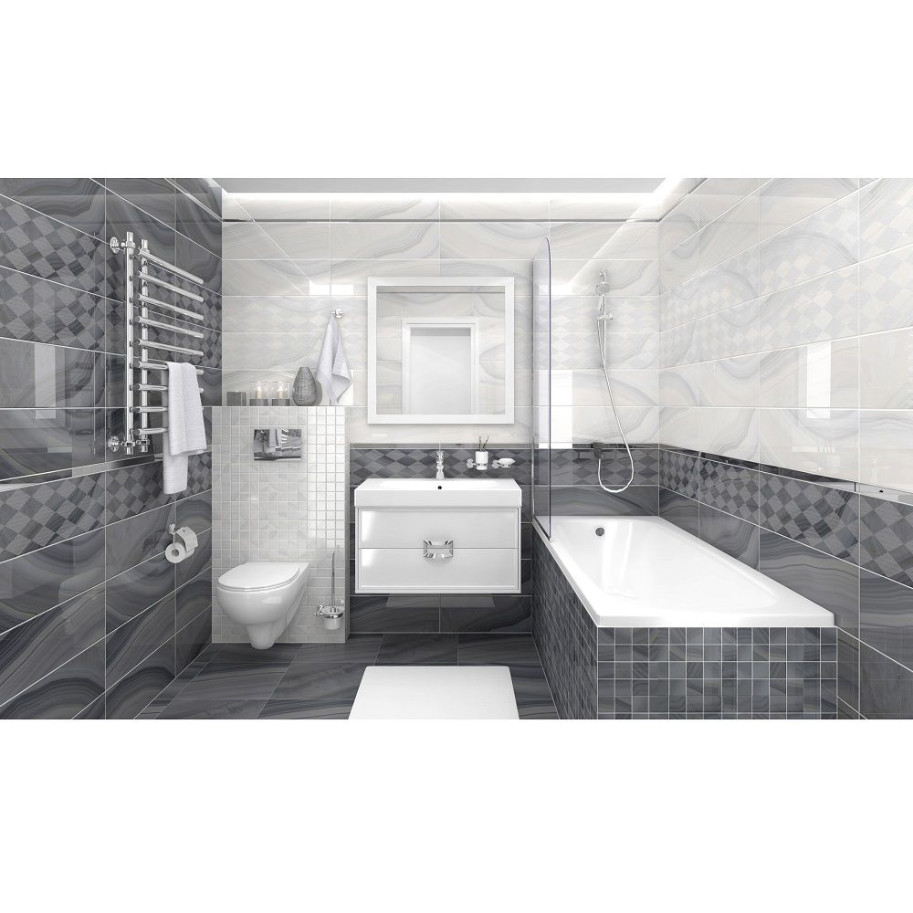 Керамогранит Laparet Agat SG164500N 40,2х40,2 см серый 1,62 м2