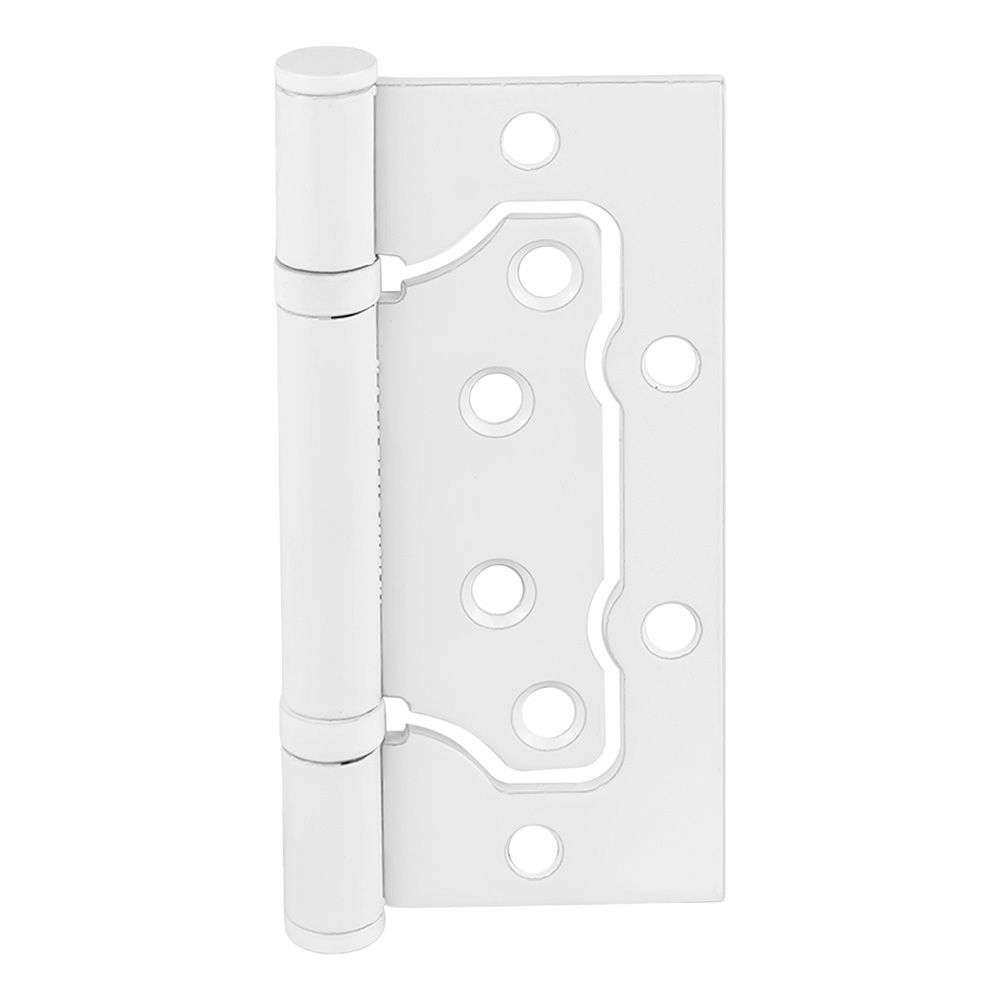 Петля стальная без врезки RFH-100х75х2,5 W белая