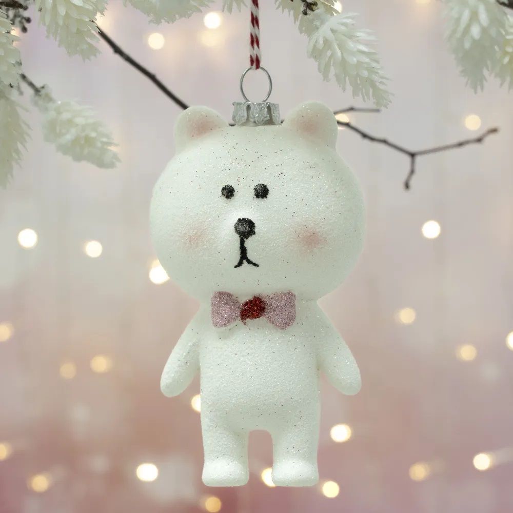 Украшение новогоднее Медведь 11,5х6,5х6 см 10123-0994