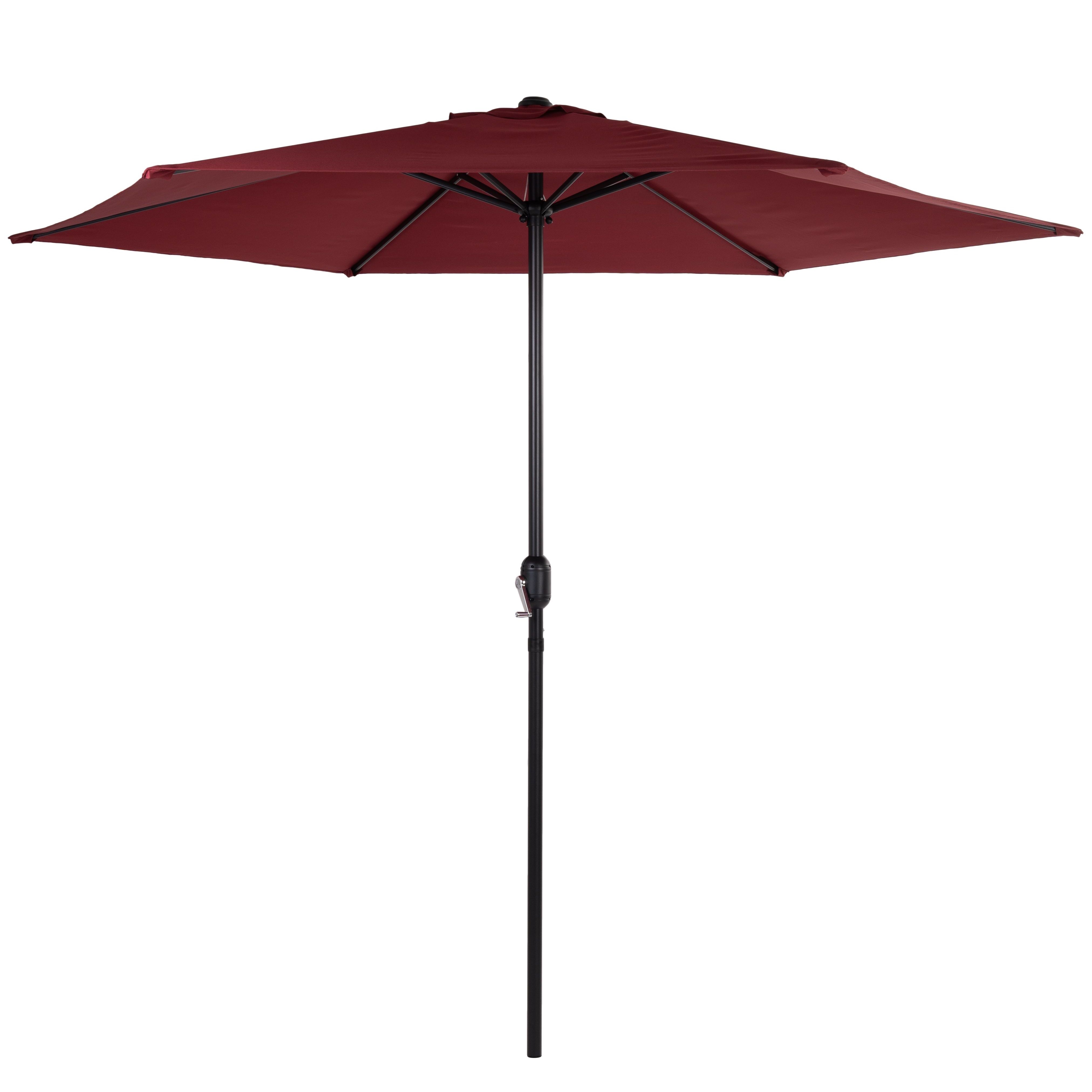 Зонт садовый Nolita d2,6 м h2,3 м с вентиляционным отверстием бордовый 10121-3161-2