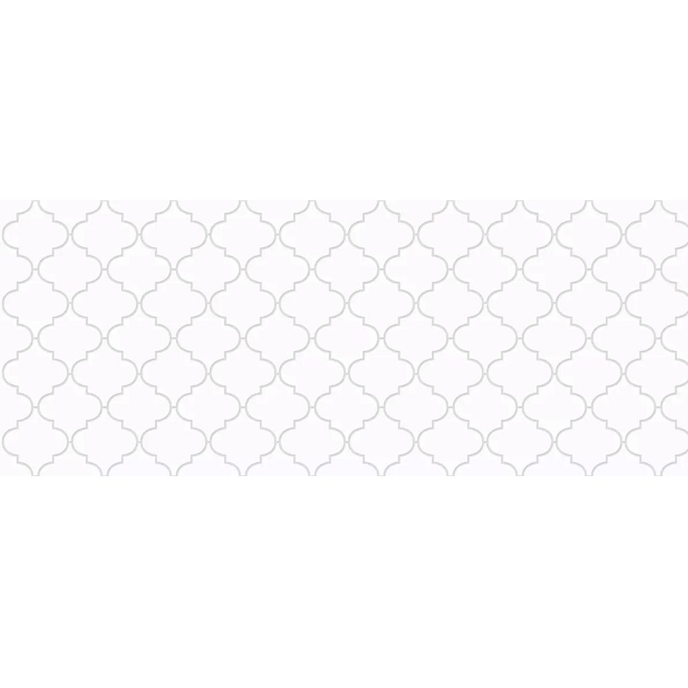 Плитка настенная Azori Calypso White 20,1х50,5 см белая 1,62/1,52 м2