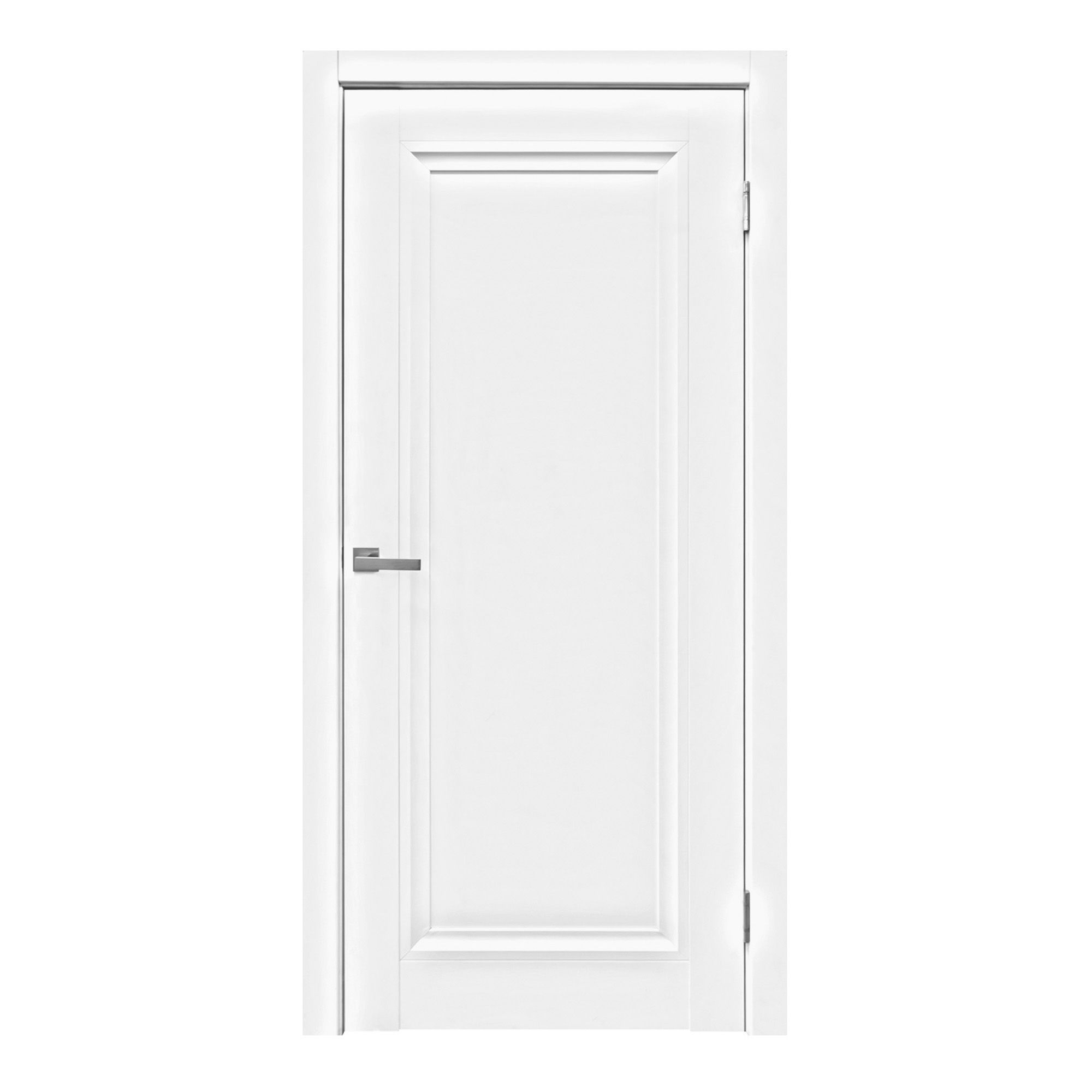 Дверное полотно Otto ПВХ белый бархат ДГ 2000х800х38 мм