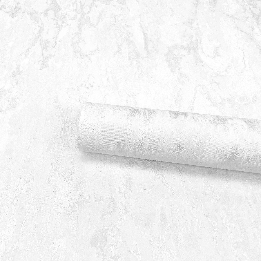 Обои Erismann Tivoli 60929-02 белые штукатурка 1,06х10,05 м